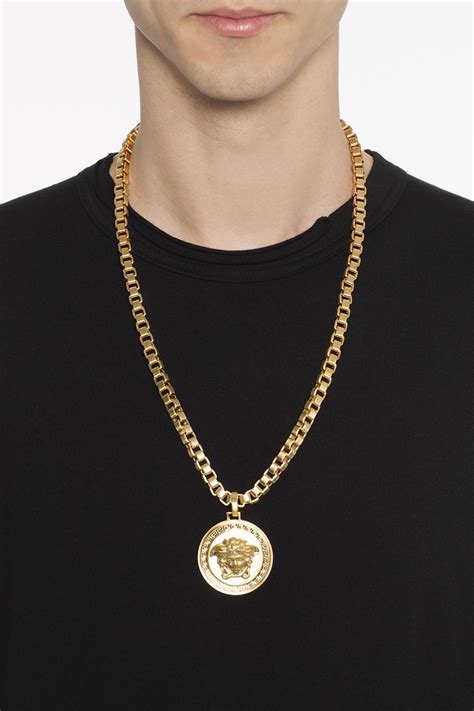 versace chain runners|Versace necklaces men's.